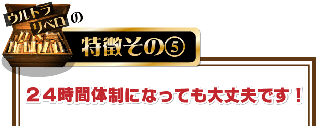 日経２２５先物　完全自動売買プログラム　ウルトラリベロの特徴その⑤２４時間体制になっても大丈夫です！